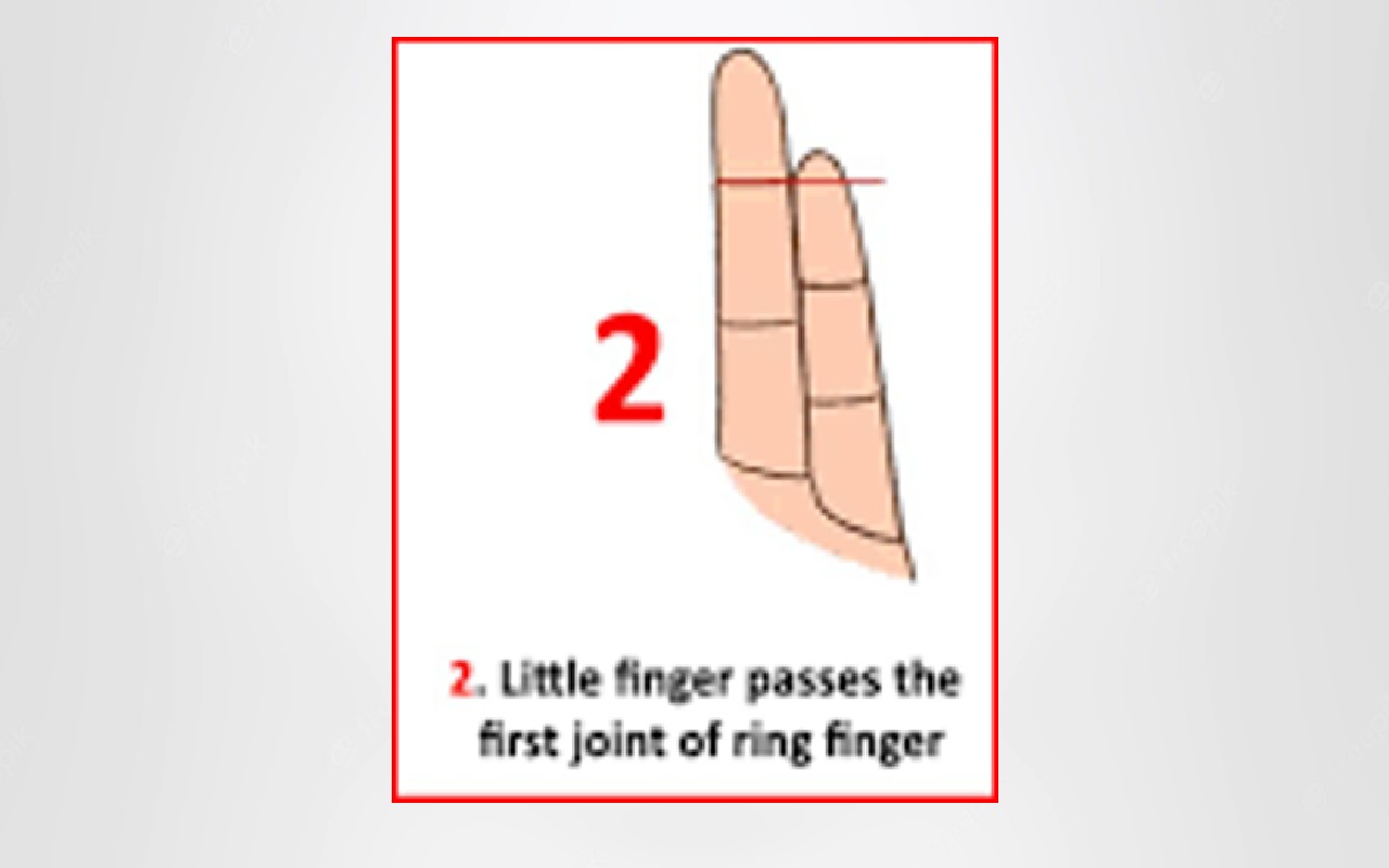 Personality Test: Your Pinky Finger Length Reveals Your Hidden Personality  Traits