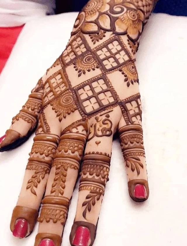 simple mehndi design simple mehndi design simple eji mehndi design - YouTube