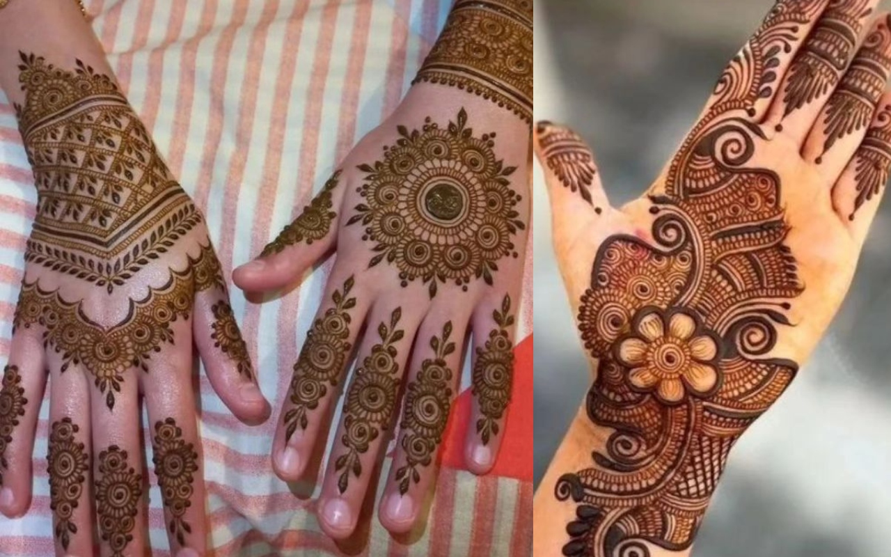 Year ender 2022 latest mehndi design mehndi design of 2022 | Popular Mehndi  Designs: गोल टिक्की से लेकर पीकॉक डिजाइन तक इस साल ट्रेंड में रही ये मेहंदी  डिजाइंस